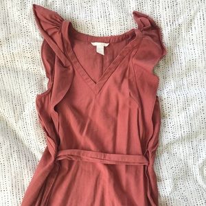 Rusty orange dress